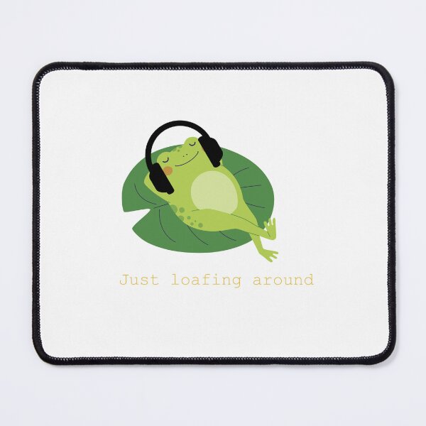 Item preview, Just Loafing Around – Chill Frogcore Design designed and sold by Geafixy.