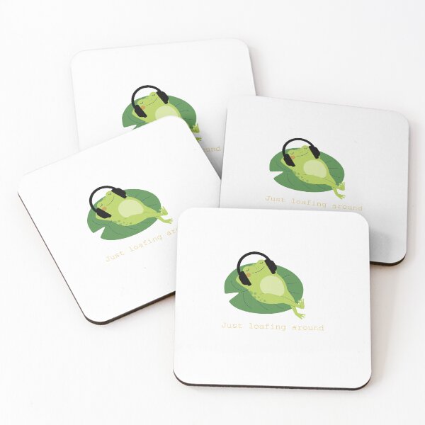 Item preview, Just Loafing Around – Chill Frogcore Design designed and sold by Geafixy.