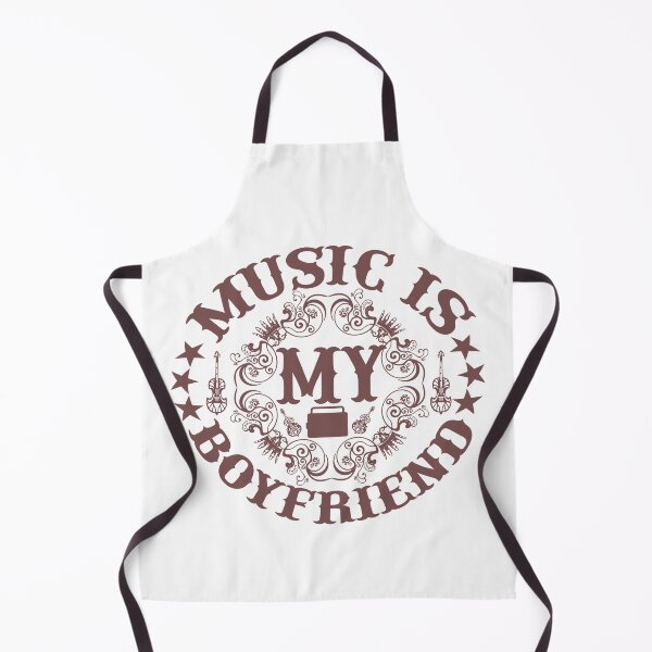 Item preview, Music is my boyfriend designed and sold by JonysCreativeDesigns.