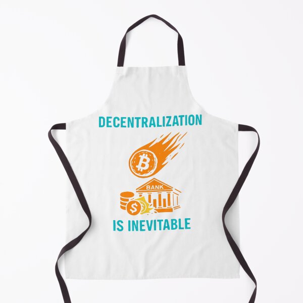 Item preview, "Decentralization Is Inevitable" – Bitcoin Meteor vs. Banks Design designed and sold by BitCrop.