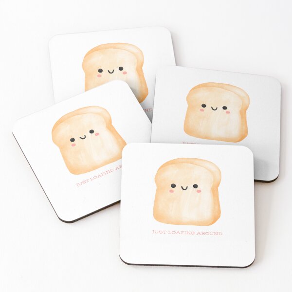 Item preview, Just Loafing Around – Cute Bread Pun Design designed and sold by Geafixy.