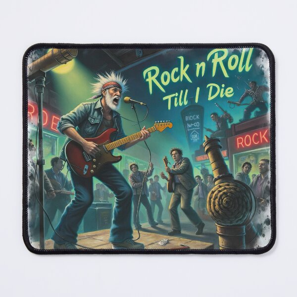 Item preview, Rock n' Roll Till I Die designed and sold by Tom's Artistry Designs.