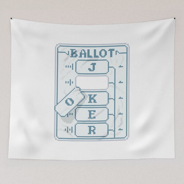 Item preview, Hanging chad Joker Balatro designed and sold by Gautamaa.