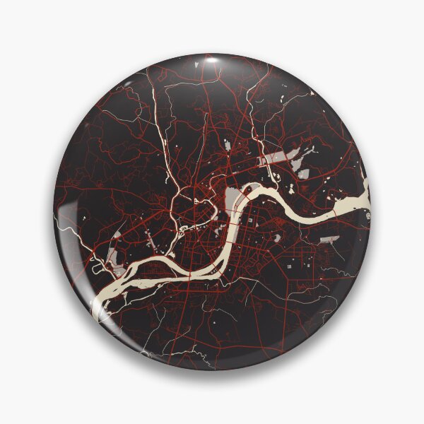 Item preview, Pyongyang City Map of North Korea - Vector designed and sold by deMAP.