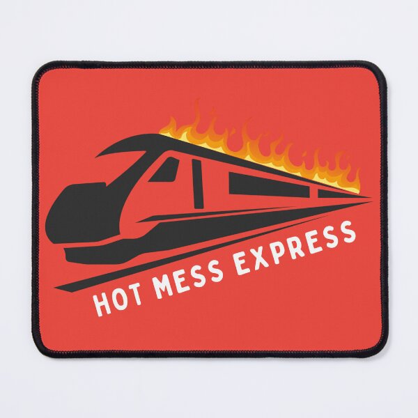 Item preview, Hot Mess Express designed and sold by The Wandering Bookworm.