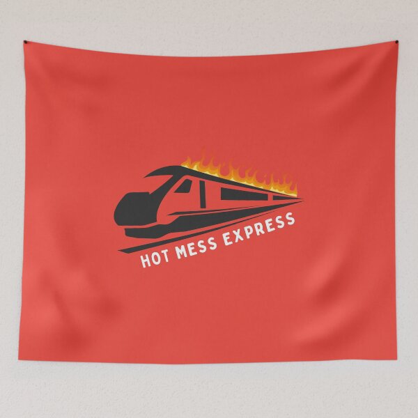 Item preview, Hot Mess Express designed and sold by The Wandering Bookworm.