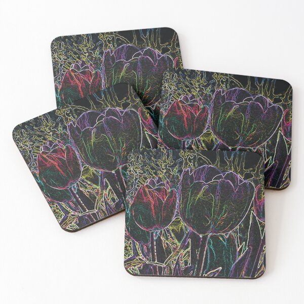 Item preview, Electric Tulips designed and sold by Marju Rose.