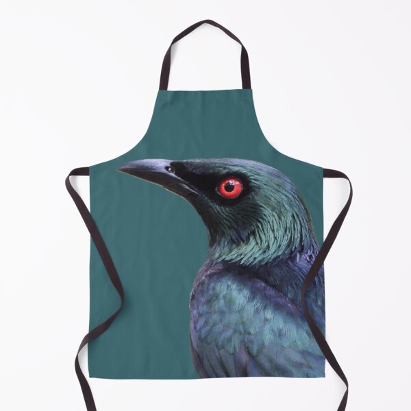 Item preview, Asian Glossy Starling on Teal designed and sold by Barnbk02.