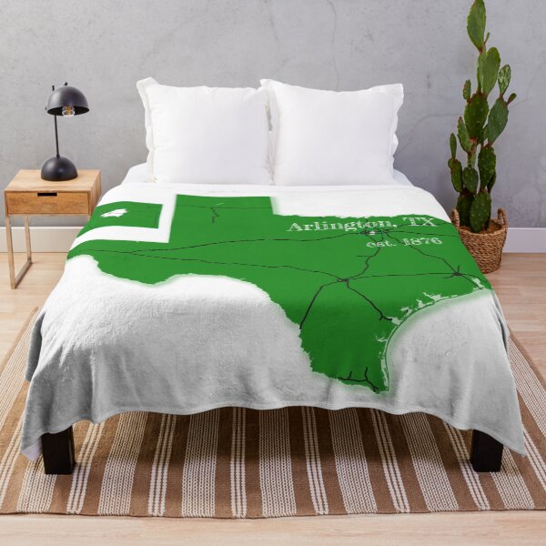 Item preview, Arlington, TX [Green] designed and sold by PhilbonianDezin.