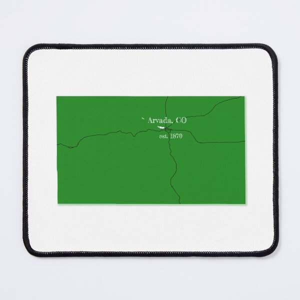 Item preview, Arvada, CO [Green] designed and sold by PhilbonianDezin.