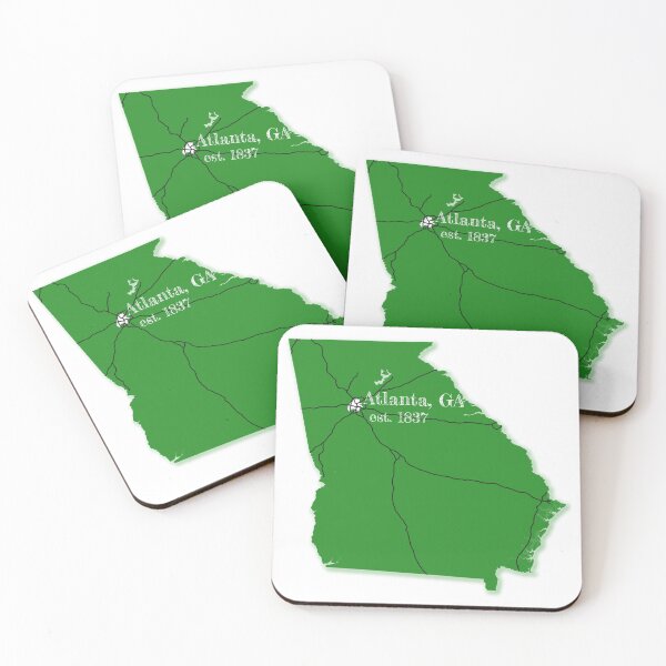 Item preview, Atlanta, GA [Green] designed and sold by PhilbonianDezin.