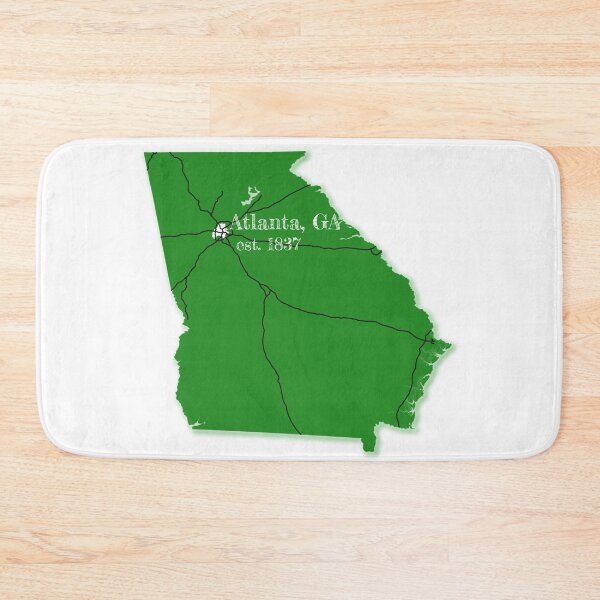 Item preview, Atlanta, GA [Green] designed and sold by PhilbonianDezin.