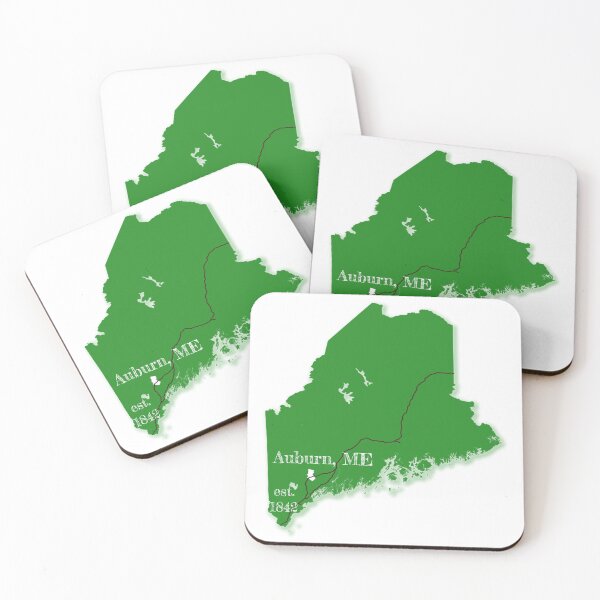 Item preview, Auburn, ME [Green] designed and sold by PhilbonianDezin.