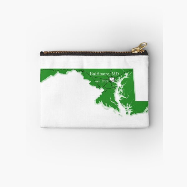 Item preview, Baltimore, MD [Green] designed and sold by PhilbonianDezin.
