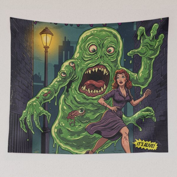 Item preview, Classic Jelly Monster Poster designed and sold by JonelleTshirts.