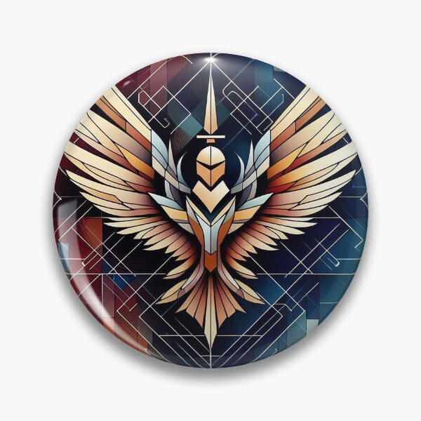 Item preview, Winged Guardian of the Geometric Realm designed and sold by nikkolaus.