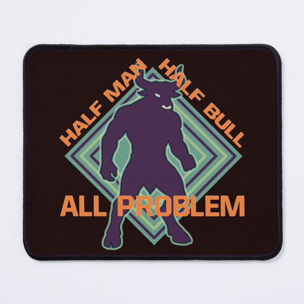 Item preview, Half Man Half Bull All Problem Colorful designed and sold by YT-Greek2Me.