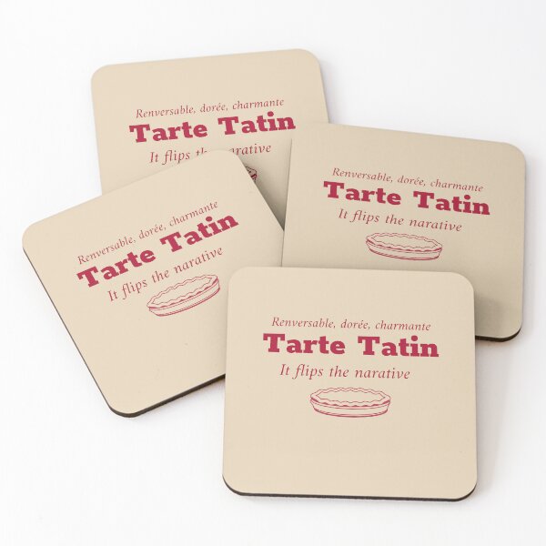 Item preview, Tarte Tatin – Renversable. Dorée. Charmante.  Upside down apple tart designed and sold by Novel Works Studio.