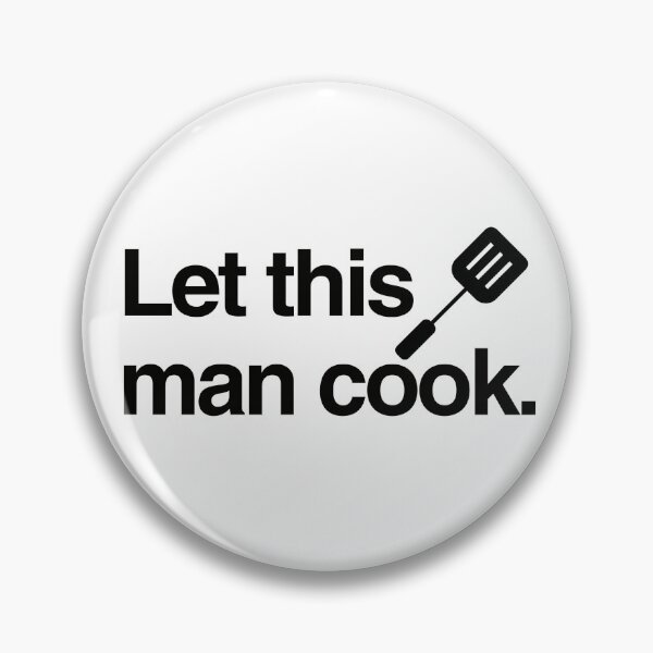 Item preview, Deja que este hombre cocine. designed and sold by Keeping Art Heavenly.