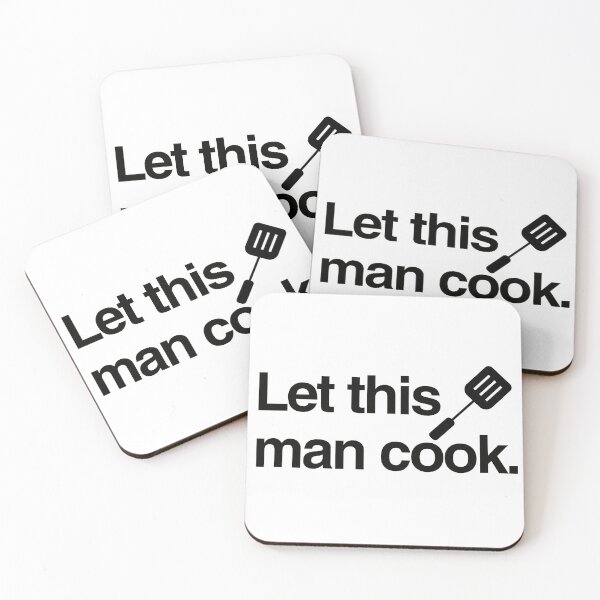 Item preview, Let this man cook. designed and sold by Keeping Art Heavenly.