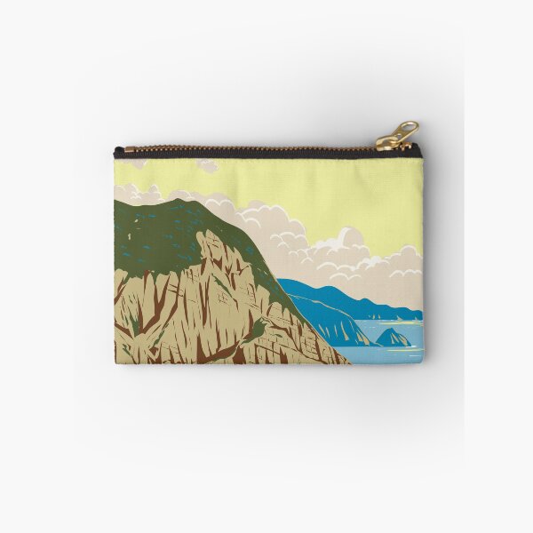 Item preview, Osezaki Cliff in Saikai National Park Kyushu Japan WPA Poster Art designed and sold by patrimonio.