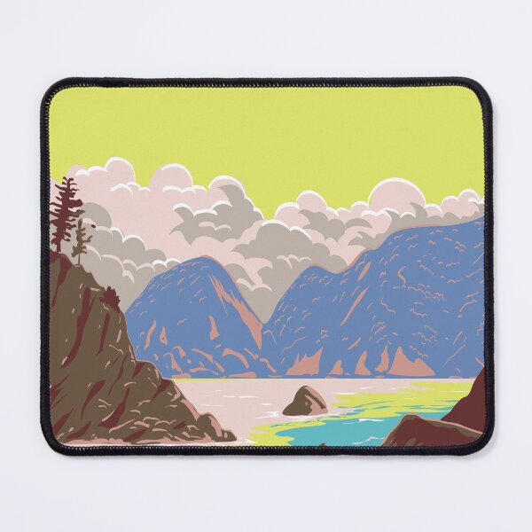 Item preview, Imagoura Beach in Sanin Kaigan National Park Japan WPA Poster Art designed and sold by patrimonio.