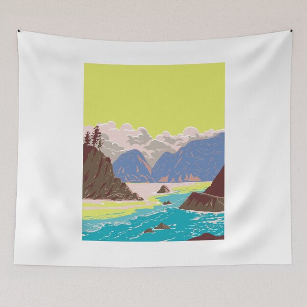 Item preview, Imagoura Beach in Sanin Kaigan National Park Japan WPA Poster Art designed and sold by patrimonio.