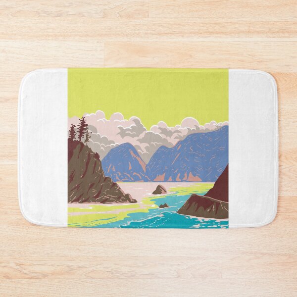 Item preview, Imagoura Beach in Sanin Kaigan National Park Japan WPA Poster Art designed and sold by patrimonio.