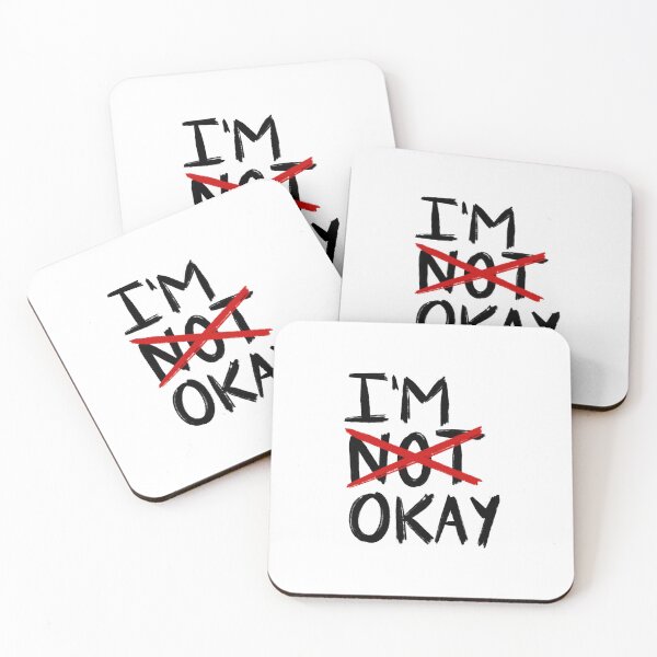 Item preview, I'm (not) okay - B designed and sold by brizzle321d.