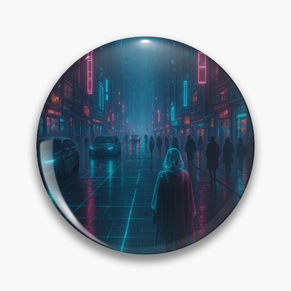 Item preview, Neon Rain: Cyberpunk City Street designed and sold by Neon Horizons.