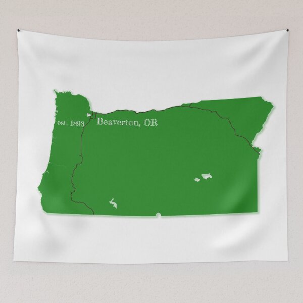 Item preview, Beaverton, OR [Green] designed and sold by PhilbonianDezin.
