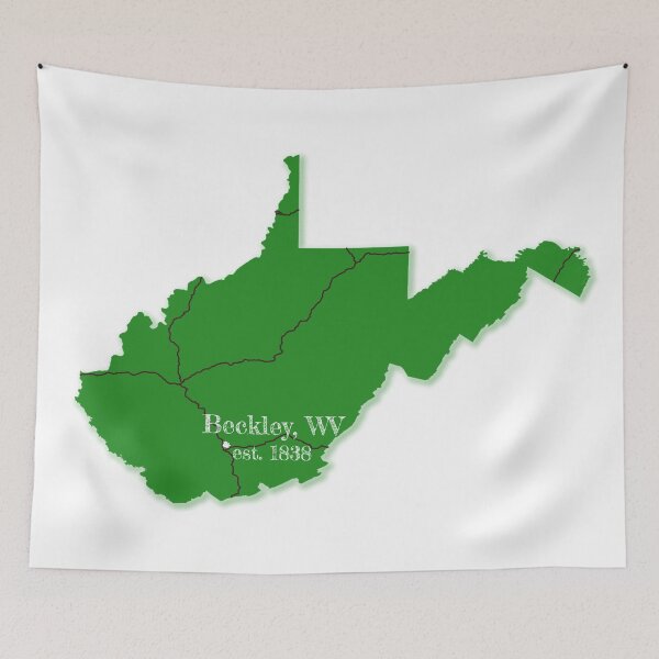 Item preview, Beckley, WV [Green] designed and sold by PhilbonianDezin.