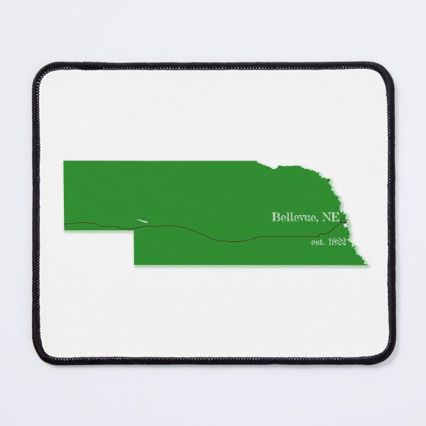 Item preview, Bellevue, NE [Green] designed and sold by PhilbonianDezin.