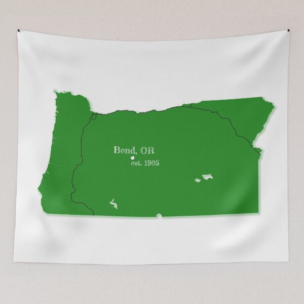 Item preview, Bend, OR [Green] designed and sold by PhilbonianDezin.