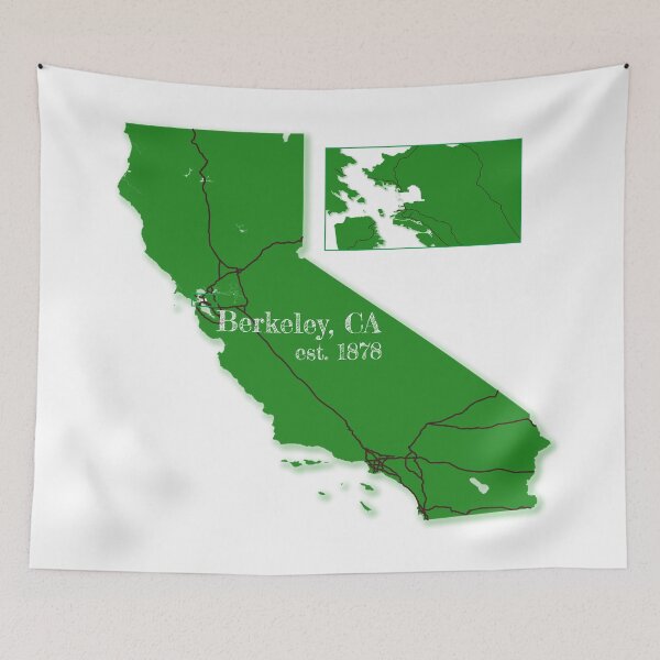 Item preview, Berkeley, CA [Green] designed and sold by PhilbonianDezin.