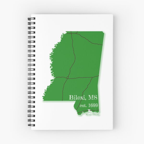 Item preview, Biloxi, MS [Green] designed and sold by PhilbonianDezin.