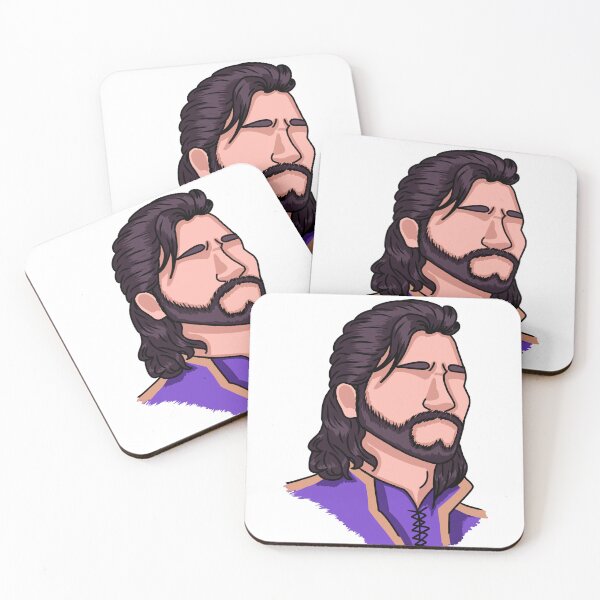 Item preview, Gale Dekarios - Headshot - Baldurs Gate - no writing Variation 3 designed and sold by LanibugsArt.