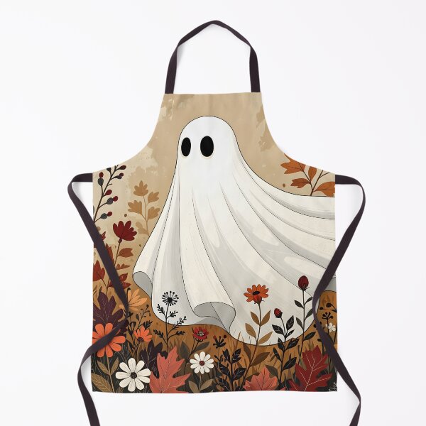 Item preview, Autumn Meadow Ghost – Rustic Fall Wildflowers designed and sold by MvuuStudio.
