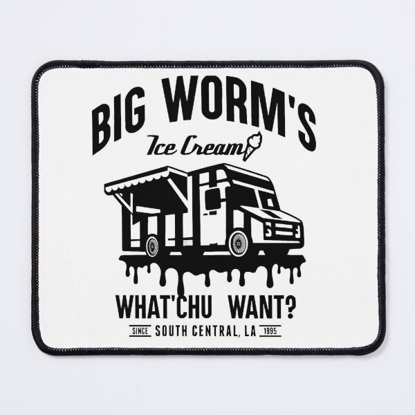 Item preview, Big Worm's Ice Cream Truck designed and sold by GGrooveApparel.