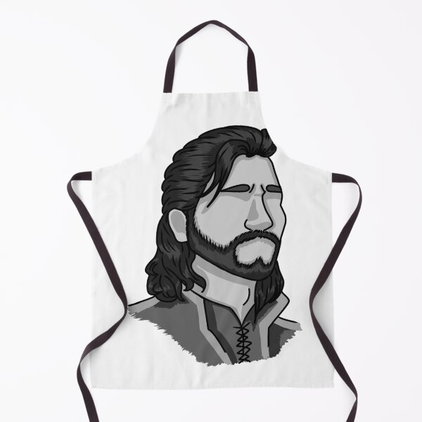 Item preview, Gale Dekarios - Headshot - Baldurs Gate - Variation 4 - Greyscale no wiriting designed and sold by LanibugsArt.