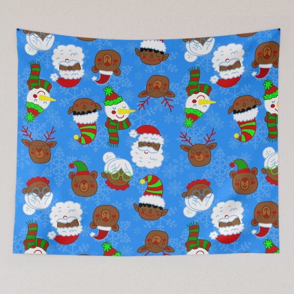 Item preview, christmas black mrs claus african santa elf bear  designed and sold by Gossip Rag.