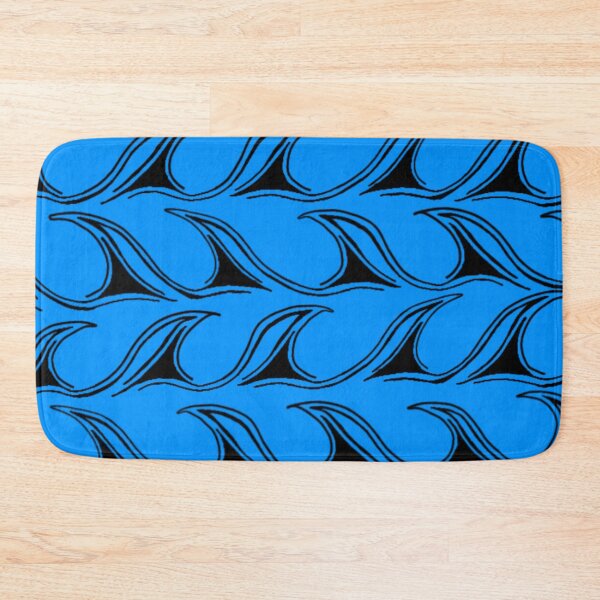 Item preview, Black Wave pattern.  designed and sold by Vaga-Blank.