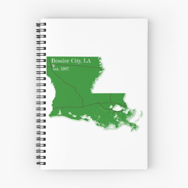 Item preview, Bossier City, LA [Green] designed and sold by PhilbonianDezin.