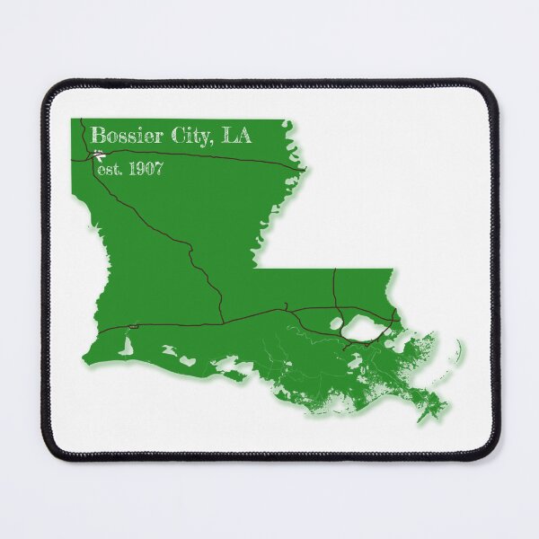 Item preview, Bossier City, LA [Green] designed and sold by PhilbonianDezin.
