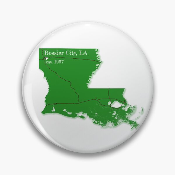 Item preview, Bossier City, LA [Green] designed and sold by PhilbonianDezin.