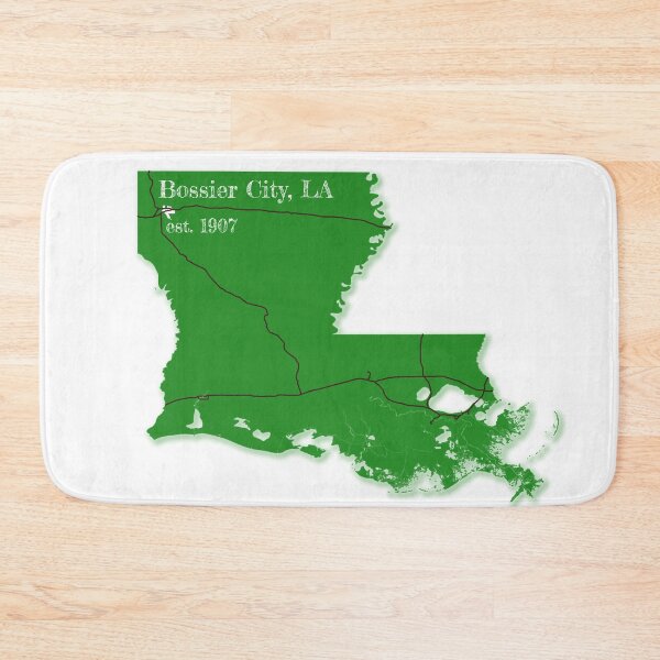 Item preview, Bossier City, LA [Green] designed and sold by PhilbonianDezin.