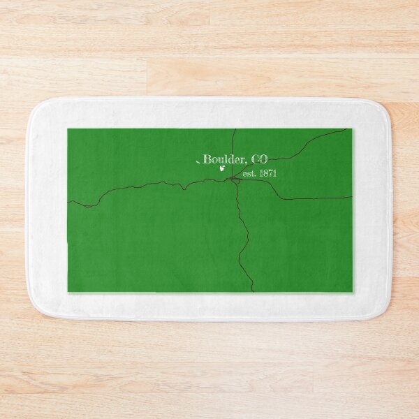 Item preview, Boulder, CO [Green] designed and sold by PhilbonianDezin.