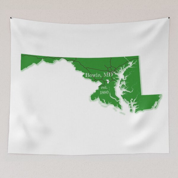 Item preview, Bowie, MD [Green] designed and sold by PhilbonianDezin.