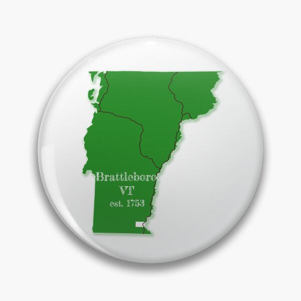 Item preview, Brattleboro, VT [Green] designed and sold by PhilbonianDezin.