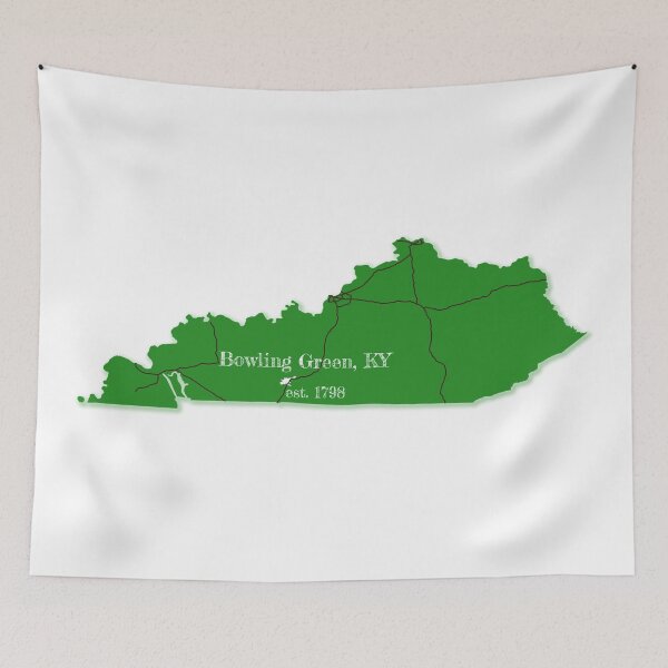 Item preview, Bowling Green, KY [Green] designed and sold by PhilbonianDezin.